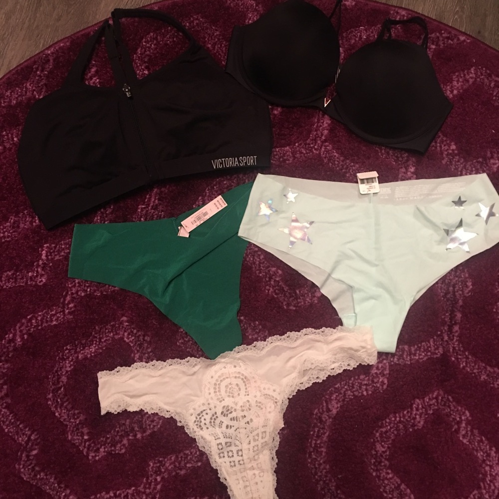 VS Pink bra and panty bundle